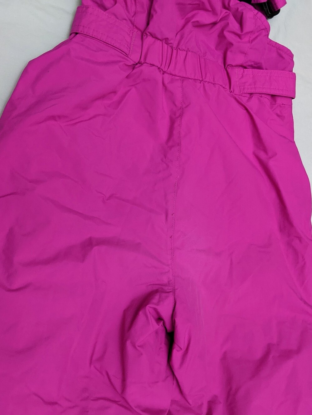 Columbia Girls Insulated Pink Snow Bib Size M 10-12 - Picture 8 of 14
